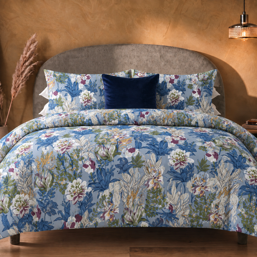 Floraison Tropicale (Tropical Bloom) – Parure de couette