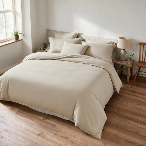 Beige – Housse de couette