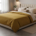 Jaune safran – Housse de couette