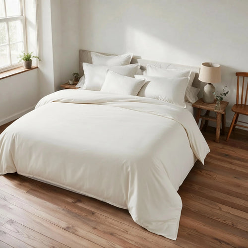 Blanc – Housse de couette