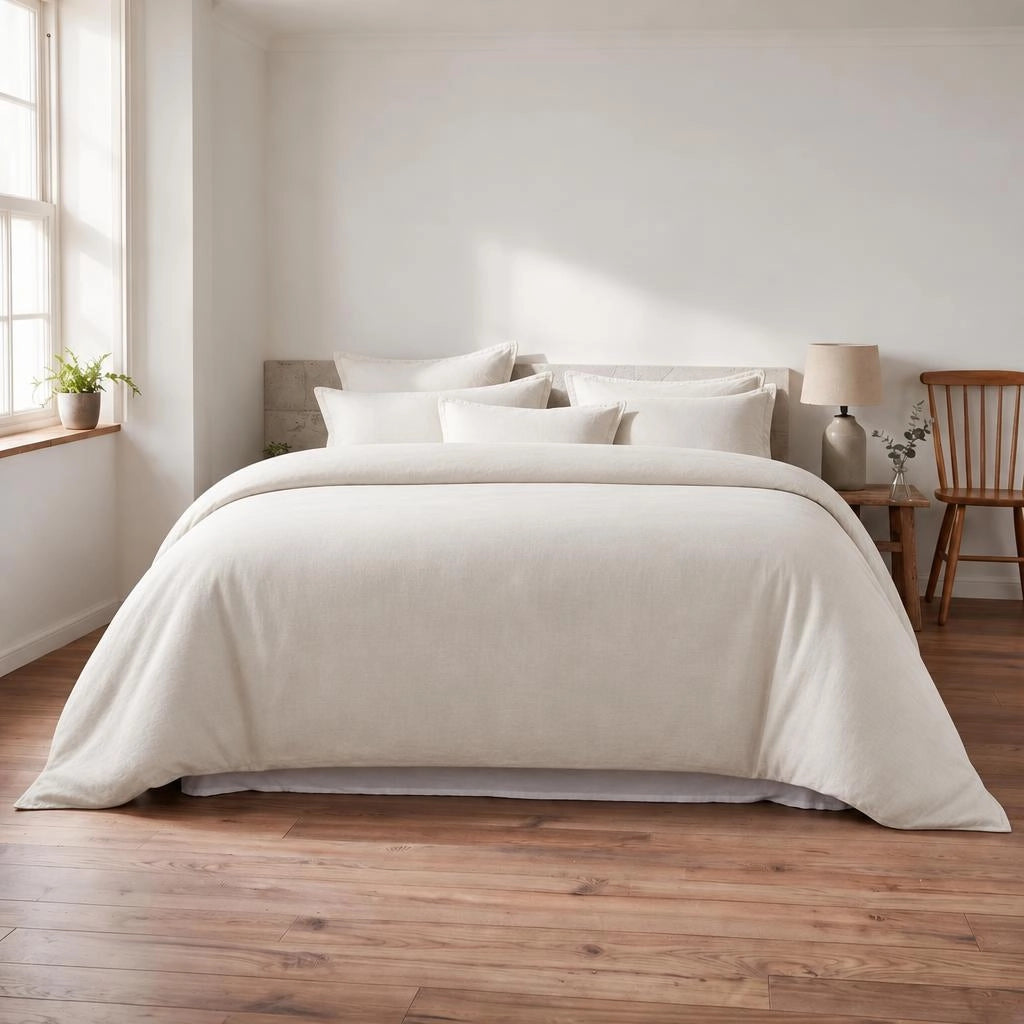 Blanc – Housse de couette