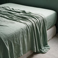 Vert eucalyptus (Eucalyptus Green) – Drap plat