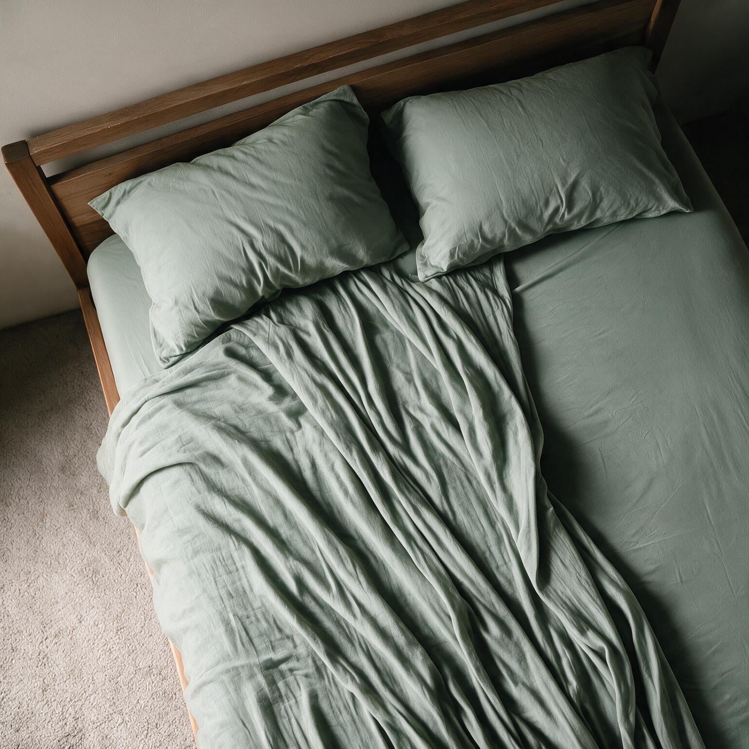 Vert eucalyptus (Eucalyptus Green) – Drap plat
