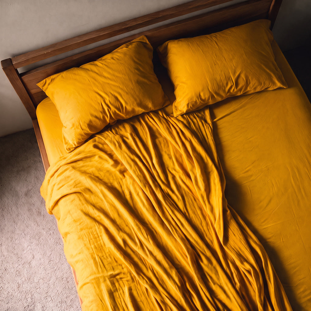 Jaune safran (Saffron Yellow) – Drap plat