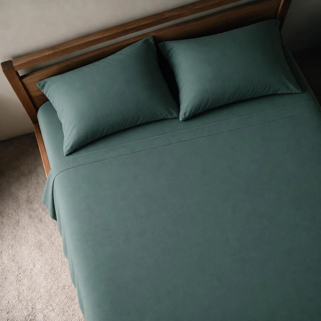 Bleu canard – Draps plats