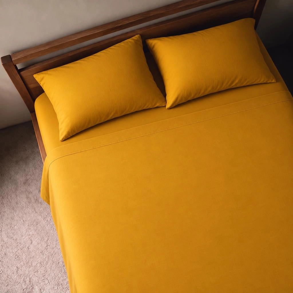 Jaune safran – Draps plats