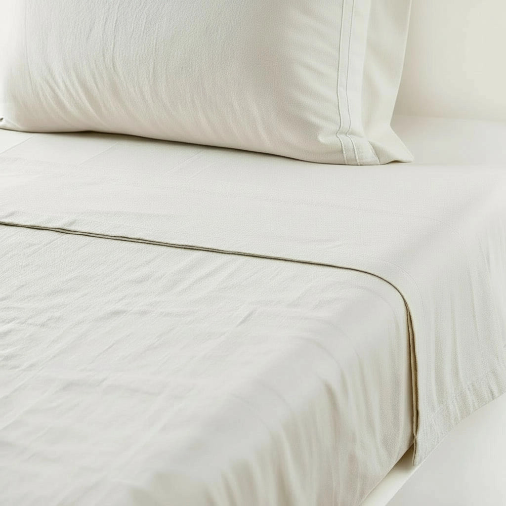 Blanc – Draps plats