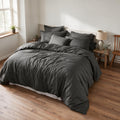 Gris foncé (Dark Grey) – Housse de couette