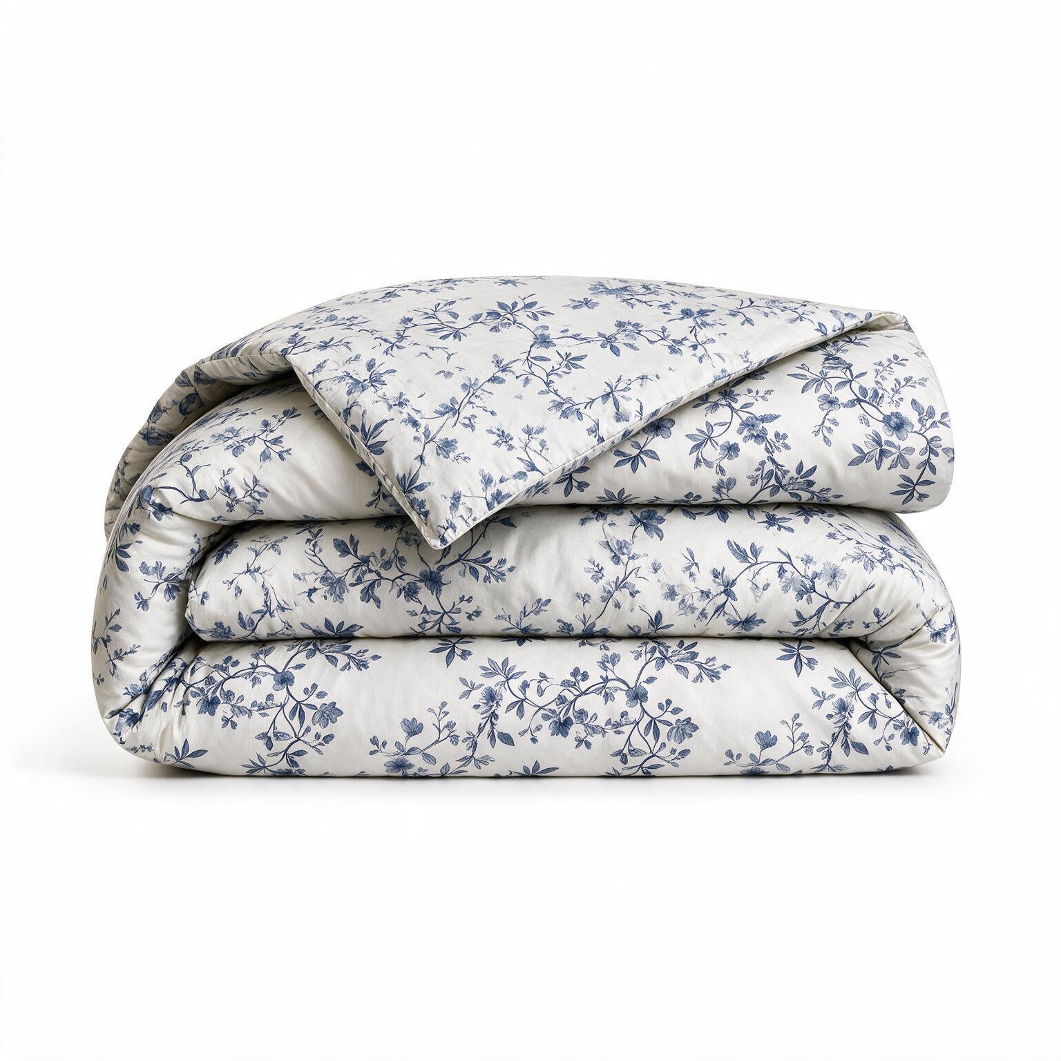 Toile florale bleue (Blue Toile Floral) – Parure de draps