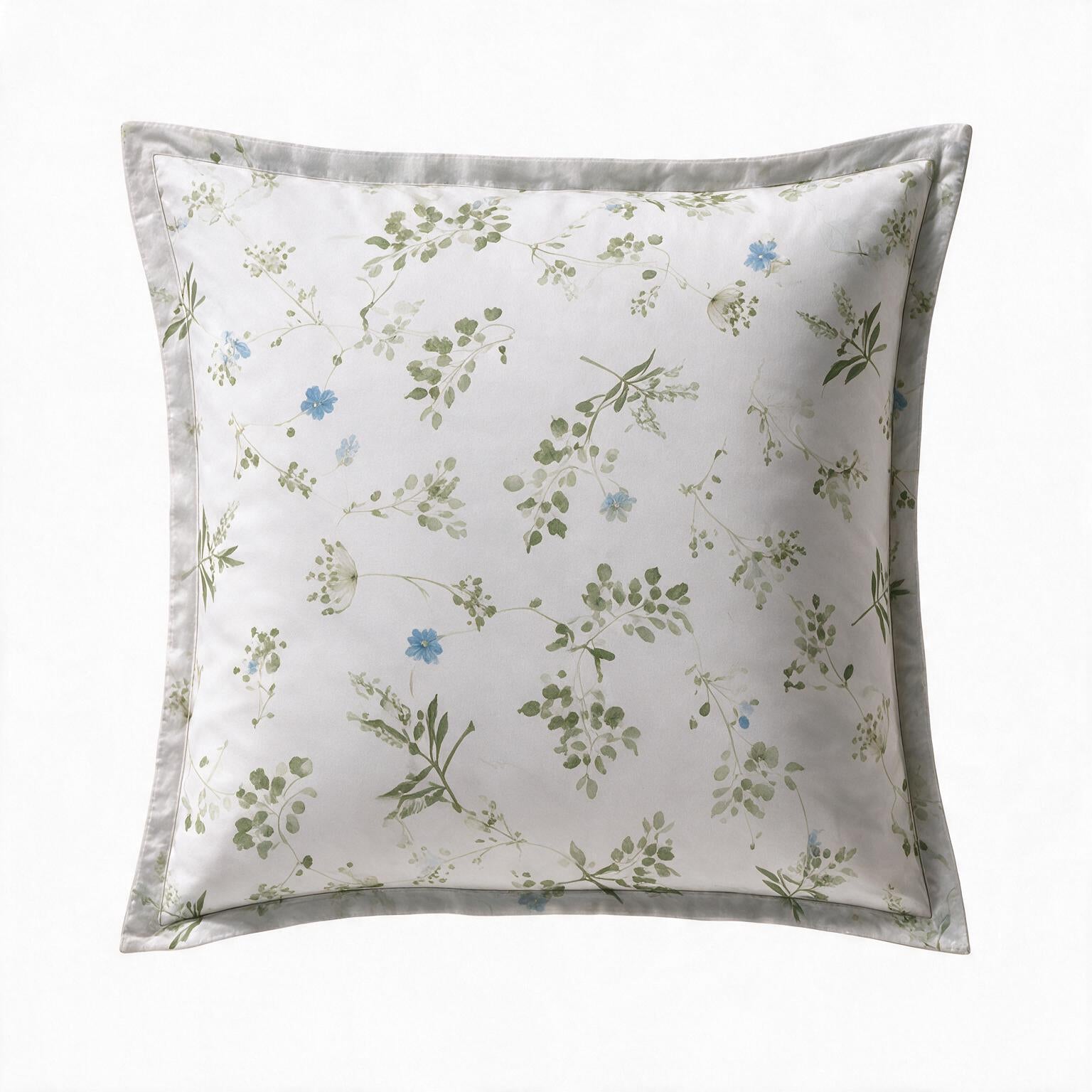 Brins de fleurs sauvages olive (Olive Wildflower Sprigs) – Parure de draps
