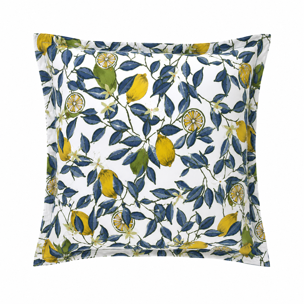 Feuillage d'agrumes méditerranéen (Mediterranean Citrus Leaves) – Parure de draps