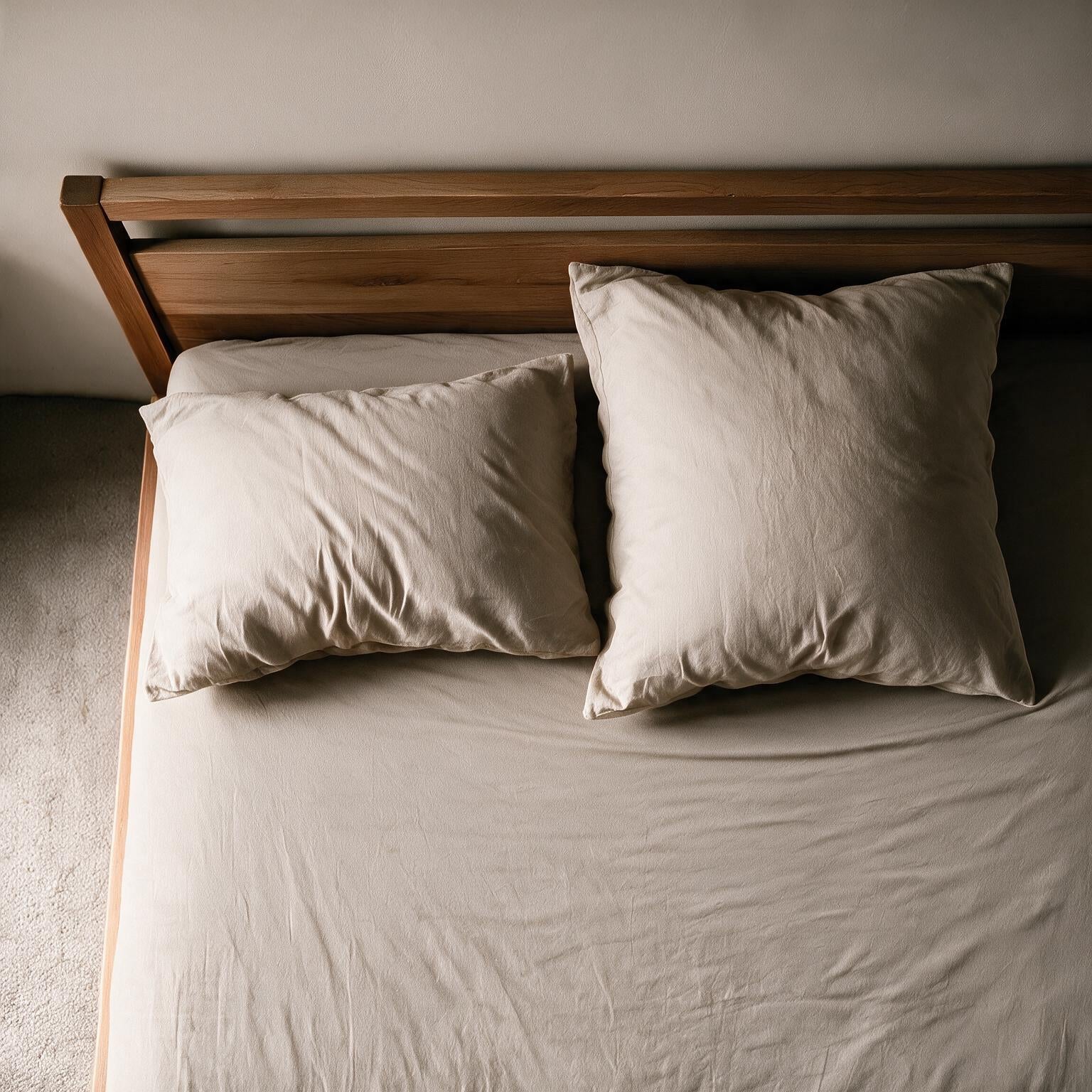 Beige (Beige) – Taie d'oreiller